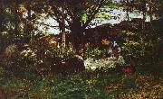 Theodore Clement Steele A June Idyll oil painting